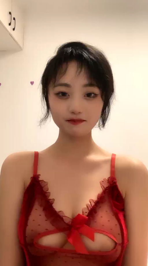 zzpp08.com@STP26329 颜值区转黄播极品美女，性感红色透视装，D罩杯顶级美乳，半脱下.jpg