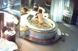 開炮前...鴛鴦浴是一定要的