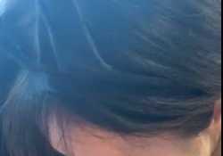 和早婚女同事出差後的休息時光