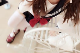 赛高酱 JK水手服草莓裙
