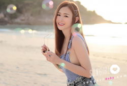 檳城之花 翁依玲 好甜美的馬來西亞美女