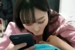 大姊你能不能專心吹...