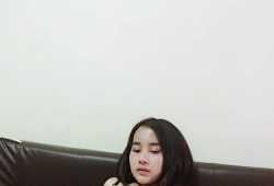 Spy and candid asian girl