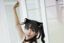 性感美女雨凝化身貓咪勾引你