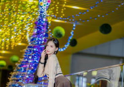 美麗腿模