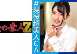 現役超美人CA